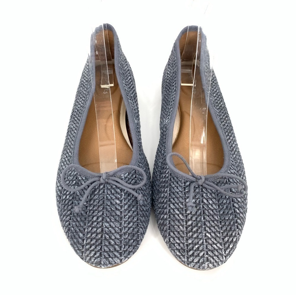 New Aerosoles womens flats size 10 homerun cornflower, blue  blue woven ballet